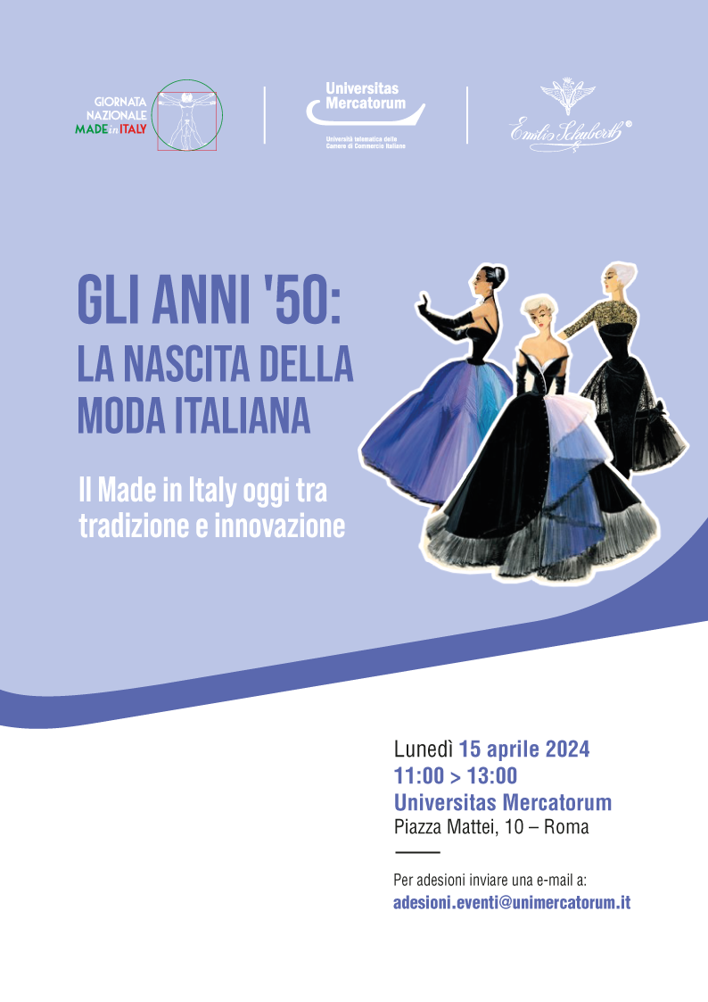 Gli anni '50: la nascita della Moda Italiana - Il Made in Italy oggi tra tradizione e innovazione