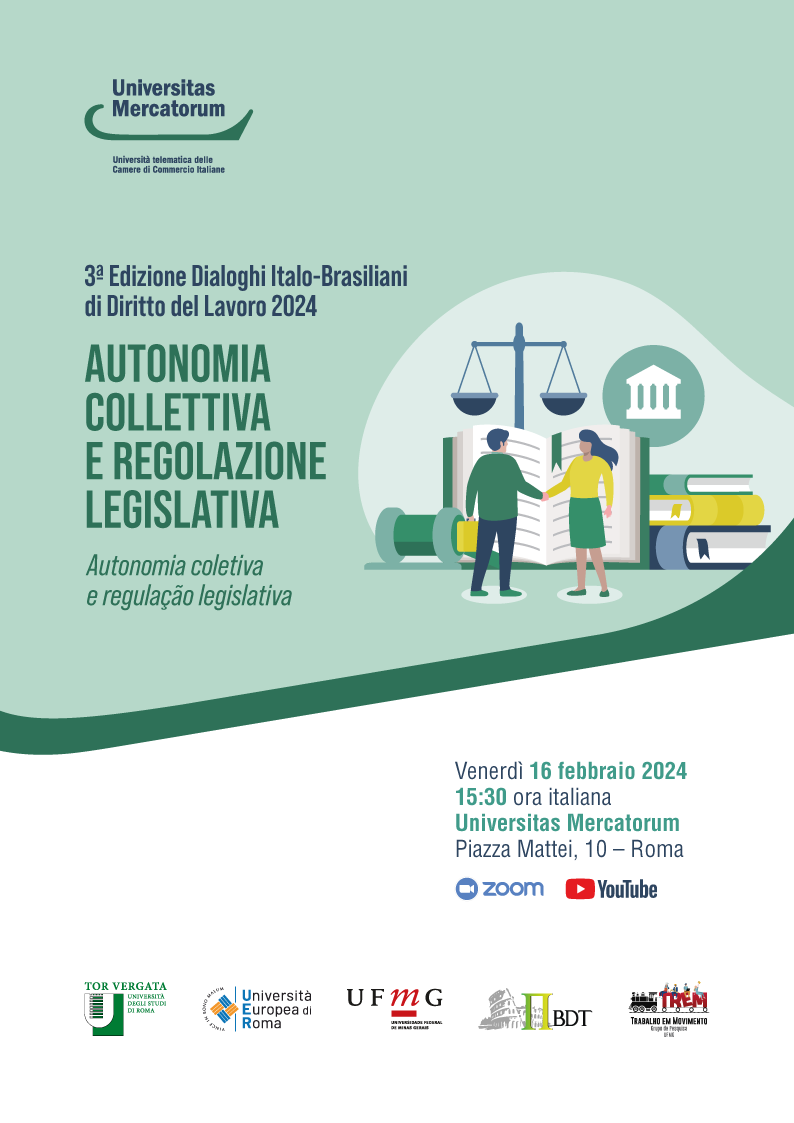 Terza edizione di dialoghi italo-brasiliani di diritto del lavoro 2024: autonomia collettiva e regolazione legislativa