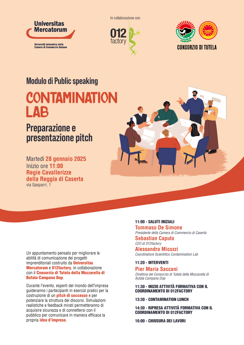 Contamination Lab | Preparazione e presentazione pitch