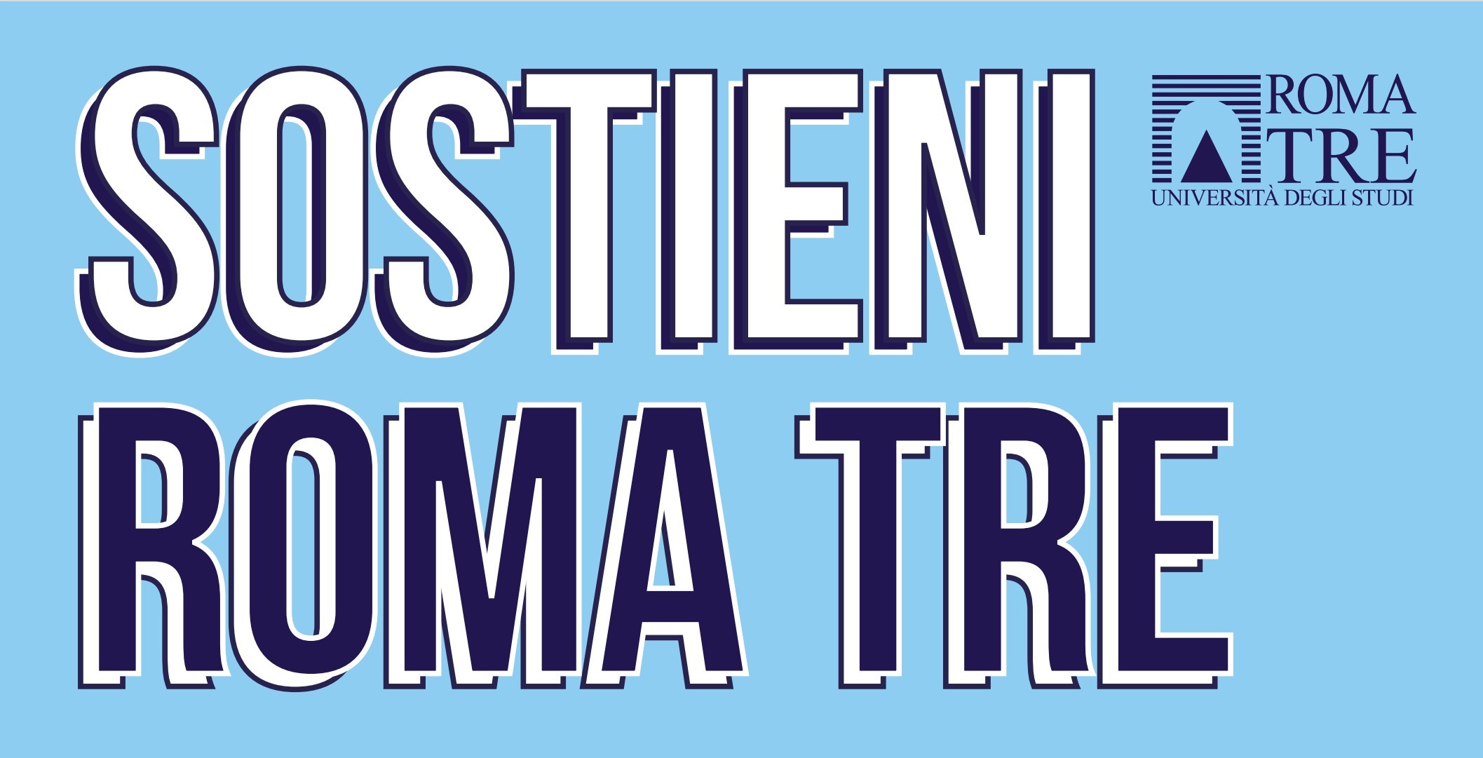 Logo Sostieni Roma Tre